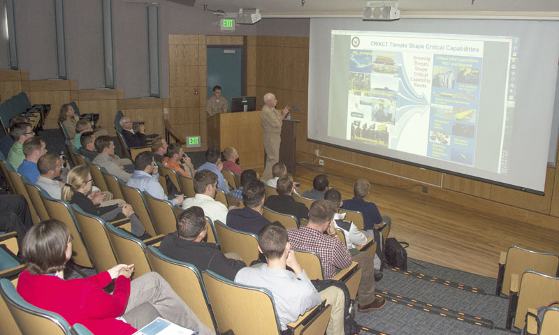 Vice Adm. Joseph Mulloy Offers Latest Menneken Lecture for USW Students