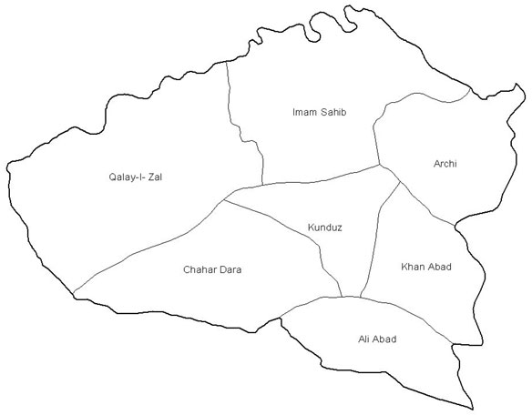 Kunduz Basic Map