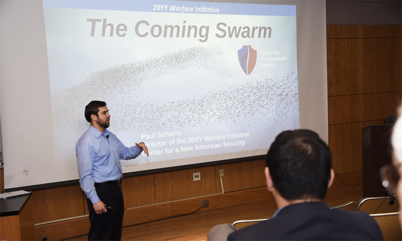 Inaugural CRUSER Colloquium Discusses Future Swarm on the Battlefield