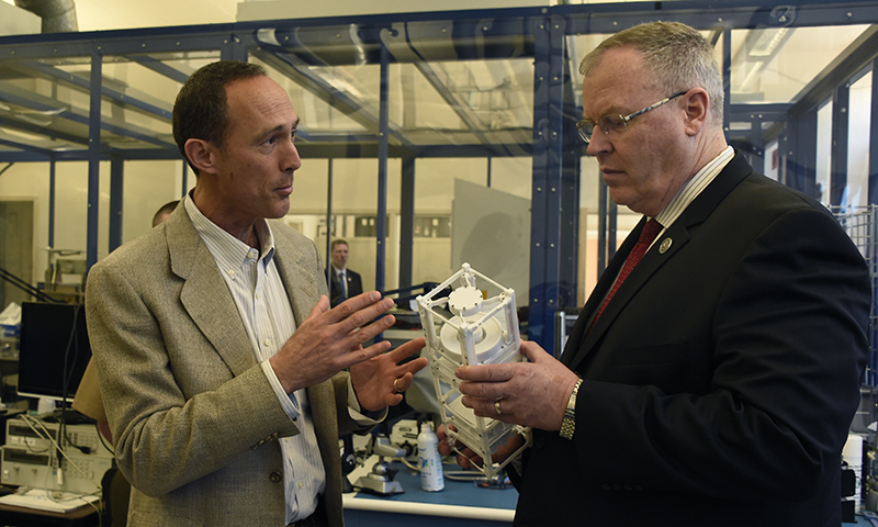 Deputy Secretary of Defense Visits Campus, Calls for Space Innovation