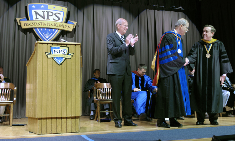 Distinguished Professor Honors Conferred at Graduation Ceremony