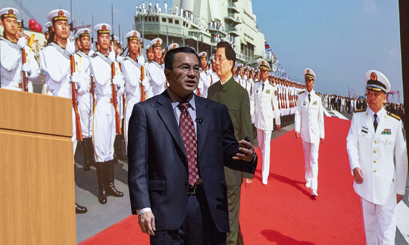 East Asia expert Yoshihara analyzes Chinese sea power during latest SGL