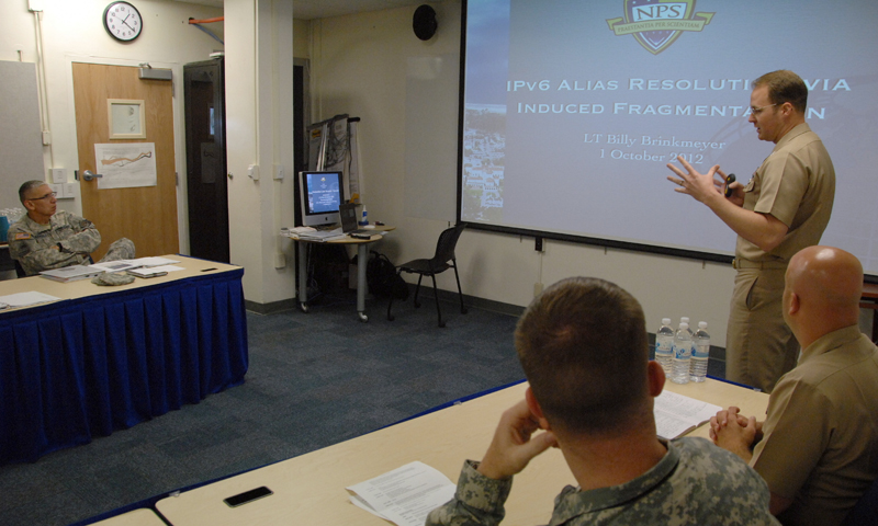 Army’s Cyber Commander Explores NPS Education, Research Programs