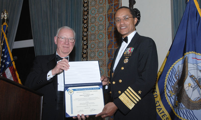 Pacific Fleet Commander Honored With Distinguished Alumnus Award