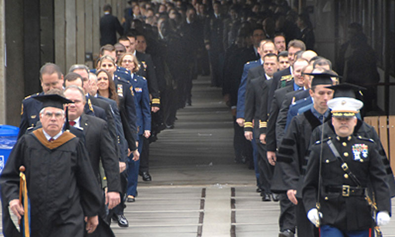 Commander Third Fleet, Bronze Stars Shine at Fall 2010 Graduation