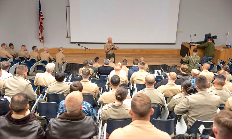 Marine Corps Students Share Their Big Ideas During Latest BIX