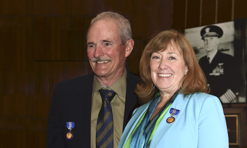 NPS Professors Honored With Navy’s Distinguished Service Award