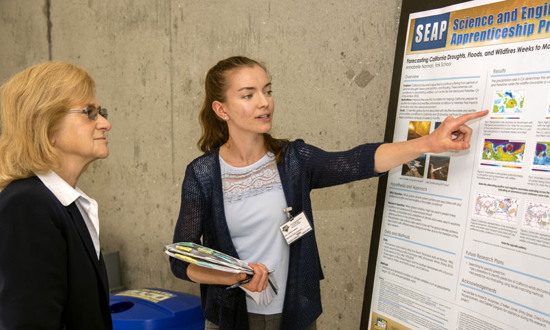 Summer interns share their research with campus community